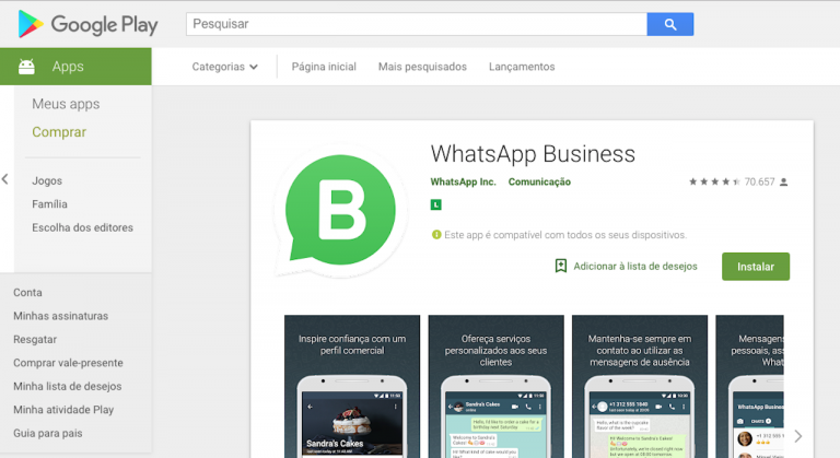 como funciona whatsapp business