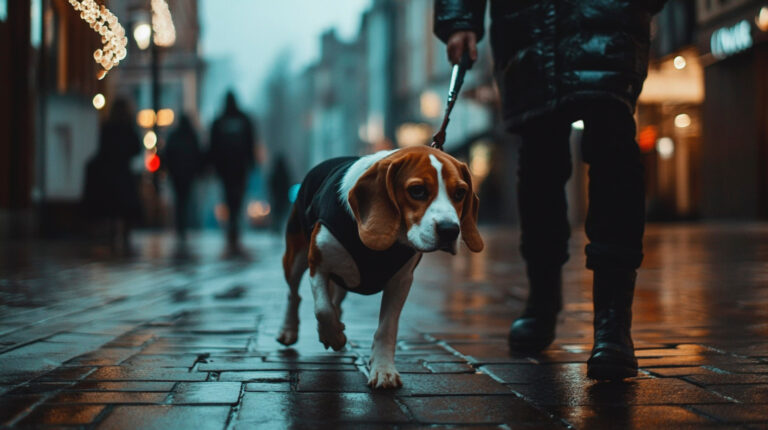 Foto de um beagle para ilustrar o artigo sobre hotel para pets com necessidades especiais